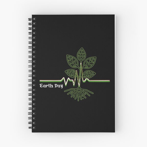 Item preview, EARTH DAY MINIMALISTIC PLANT ON THE HEARTBEAT LINE designed and sold by justyna-s28.