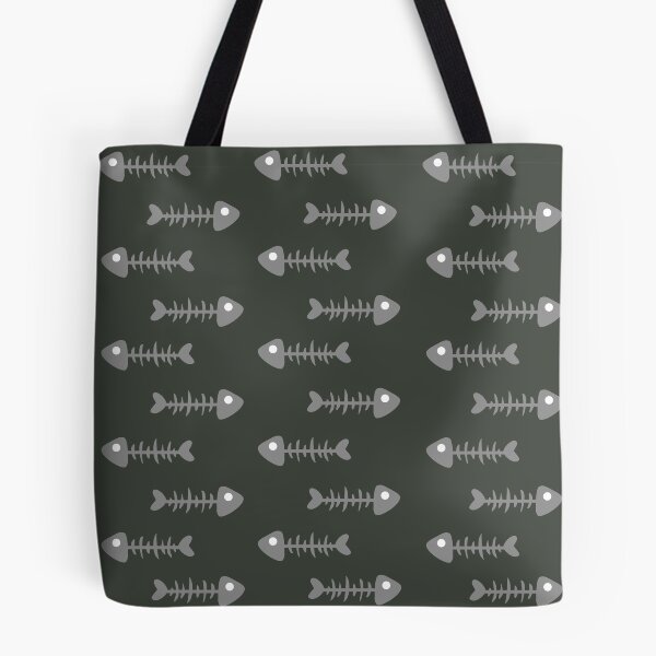 Item preview, Fish's skeletons pattern designed and sold by showyowl.