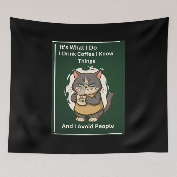 Item preview, Misanthrope cat designed and sold by Echo Aesthetics.