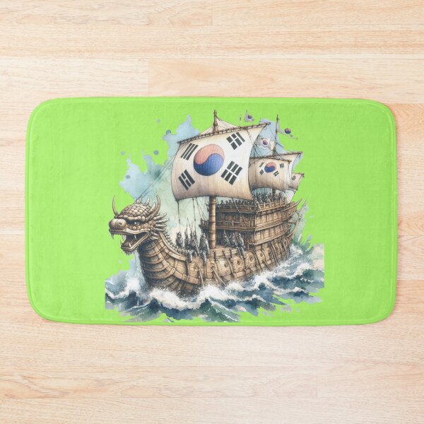 Item preview, Victorious Admiral Yi Sun-sin Turtle Ship 3D Sketch .  designed and sold by PaintMeWorld.