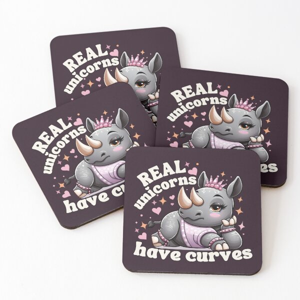 Item preview, Real Unicorns Have Curves designed and sold by Annabelhut.