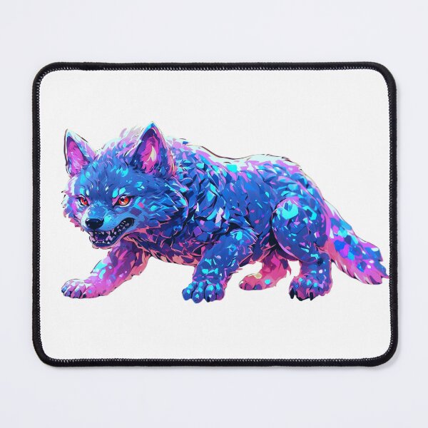 Item preview, growling wolf designed and sold by LevCreates.