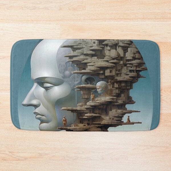Item preview, Surrealism quiet Mind under construction designed and sold by LorrieBee.