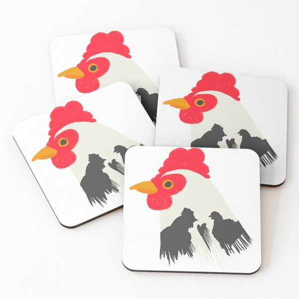 Item preview, Rooster’s shadow of love designed and sold by WritingLuv.