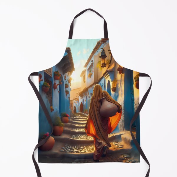 Item preview, Woman with water jug designed and sold by Vibranta Studio.