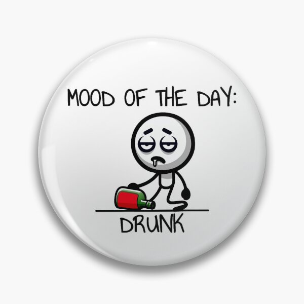 Item preview, Mood of The Day: Drunk - Stickman Crew #22 designed and sold by TheRumblingNerd.