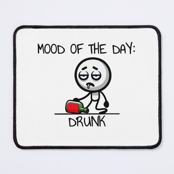Item preview, Mood of The Day: Drunk - Stickman Crew #22 designed and sold by TheRumblingNerd.