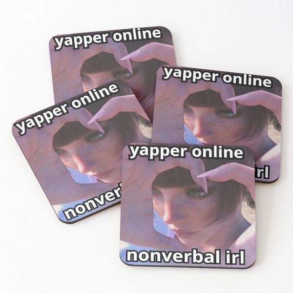 Item preview, yapper online nonverbal irl designed and sold by cloudzer0000.