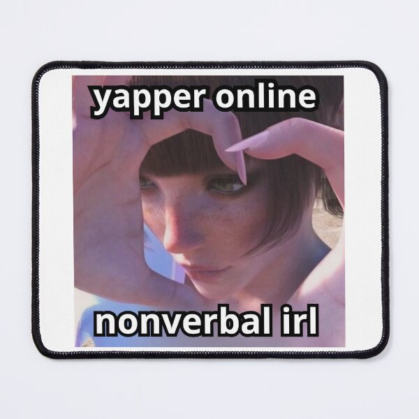 Item preview, yapper online nonverbal irl designed and sold by cloudzer0000.