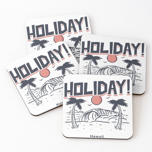 Item preview, Holiday in Hawaii - Summer Getaway Graphic Tee designed and sold by DeCodeArtShop.