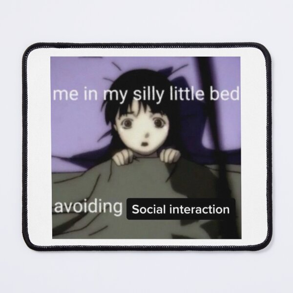 Item preview, me in my silly little bed avoiding social interaction designed and sold by cloudzer0000.