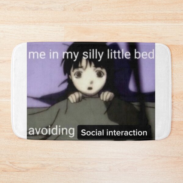 Item preview, me in my silly little bed avoiding social interaction designed and sold by cloudzer0000.