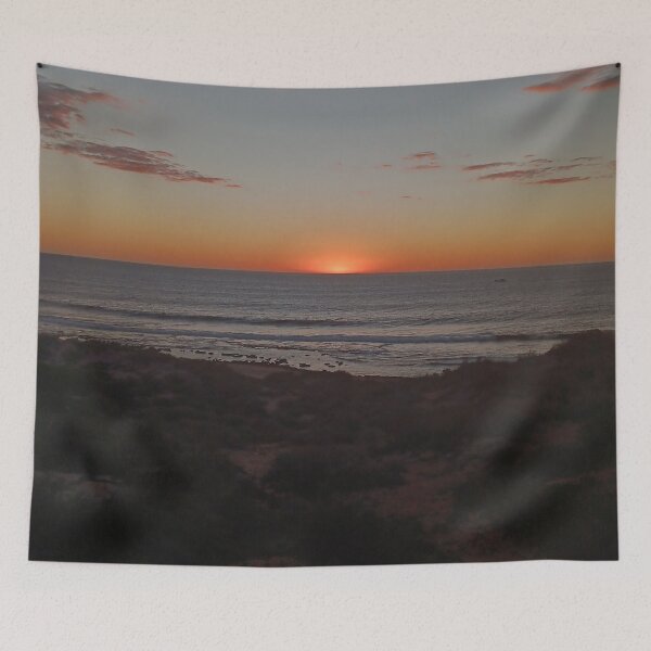 Item preview, Sunset over the ocean designed and sold by Slow-snail9.