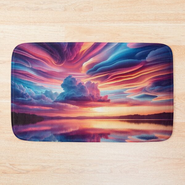 Item preview, Wavy Colourful Sky designed and sold by DeeCeeFashion.