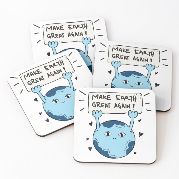 Item preview, Make earth great again! designed and sold by ChonkypurrArt.