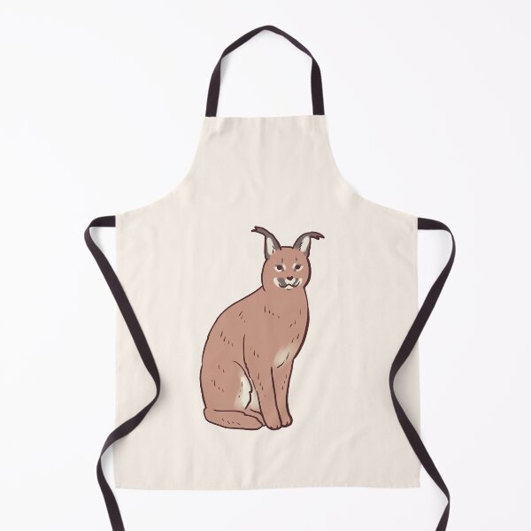 Item preview, Cute Caracal illustration designed and sold by Mayarart.