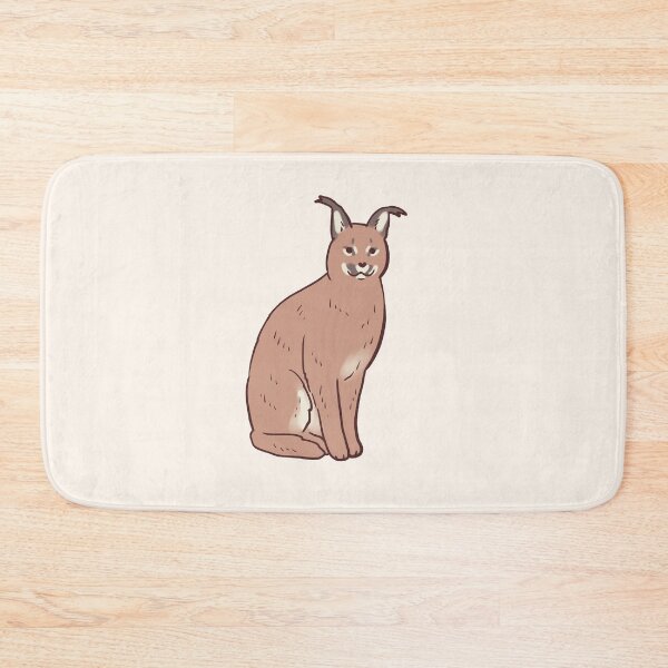Item preview, Cute Caracal illustration  designed and sold by Mayarart.