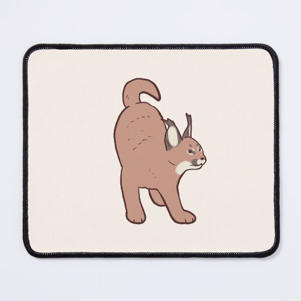 Item preview, Cute Caracal illustration designed and sold by Mayarart.