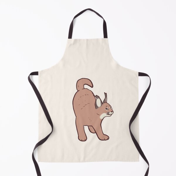 Item preview, Cute Caracal illustration designed and sold by Mayarart.