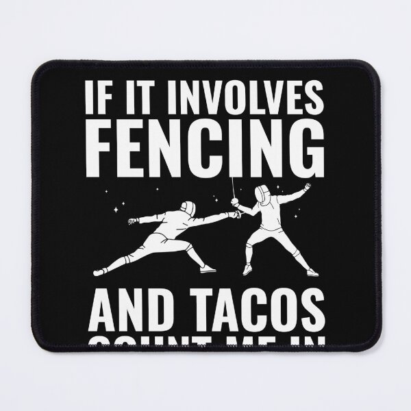 Item preview, Fencing and Tacos Fencer Funny Men Women designed and sold by BlueBerry-Pengu.