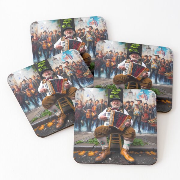 Item preview, Accordion player designed and sold by Vibranta Studio.