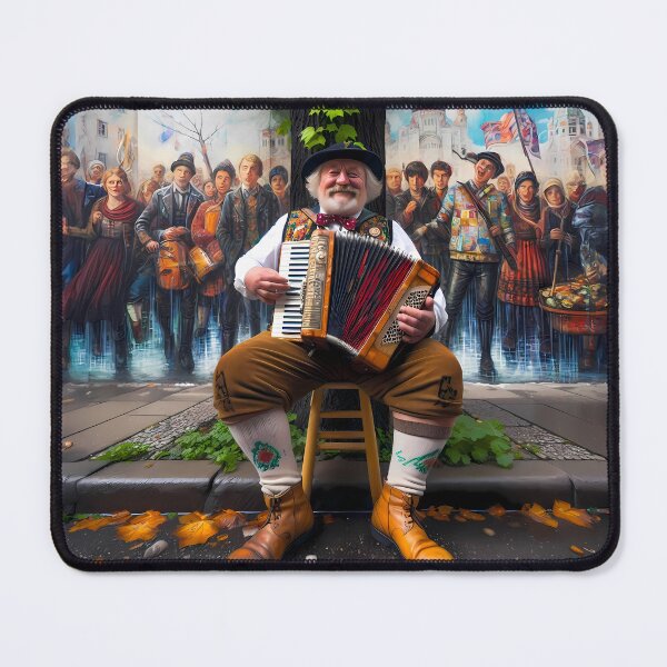 Item preview, Accordion player designed and sold by Vibranta Studio.