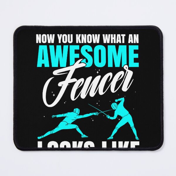 Item preview, Mens What an Awesome Fencer Looks Like Funny Fencing designed and sold by BlueBerry-Pengu.