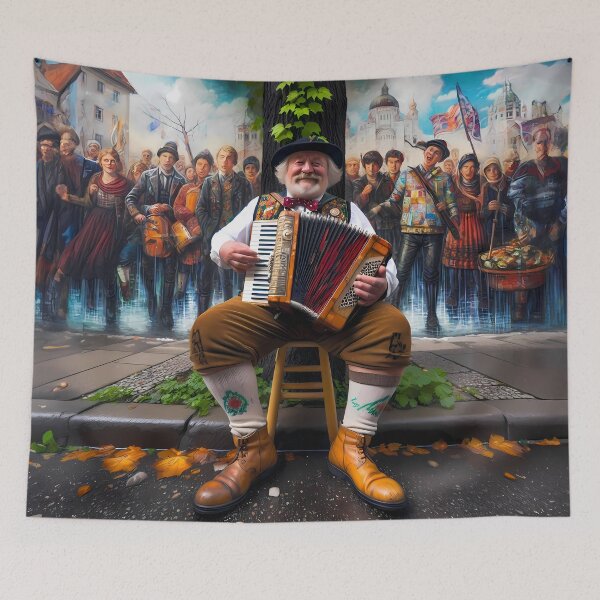 Item preview, Accordion player designed and sold by Vibranta Studio.