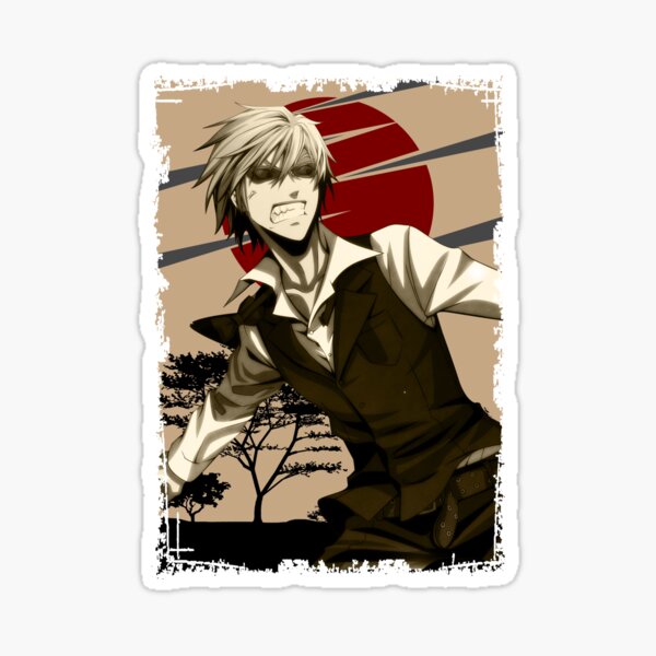 Aperçu de l'œuvre Shizuo Heiwajima Durarara Aménagement paysager rétro créée et vendue par Wafusaurus.