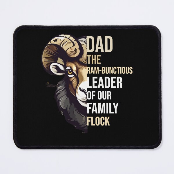 Item preview, Dad The Ram Bunctious Leader of Our Family Flock, Fathers Day 2024 designed and sold by Peculiarts.