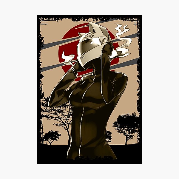 Aperçu de l'œuvre Celty Sturluson Durarara Aménagement paysager rétro créée et vendue par Wafusaurus.