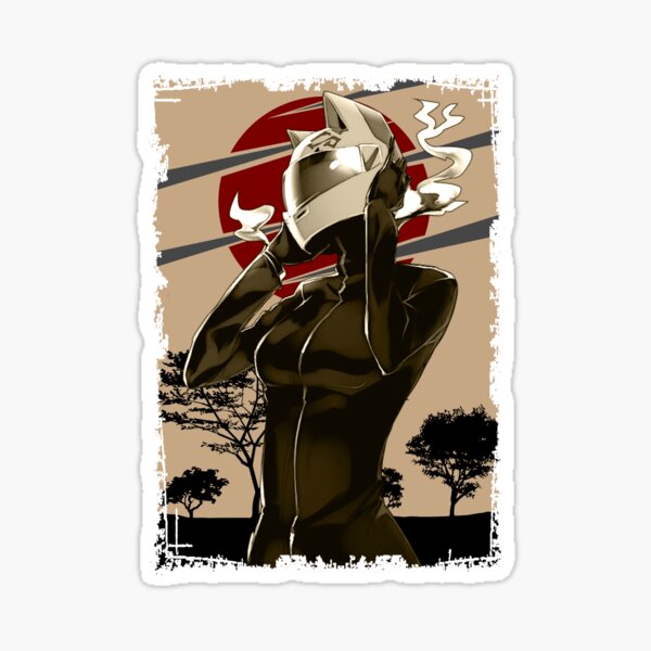 Aperçu de l'œuvre Celty Sturluson Durarara Aménagement paysager rétro créée et vendue par Wafusaurus.