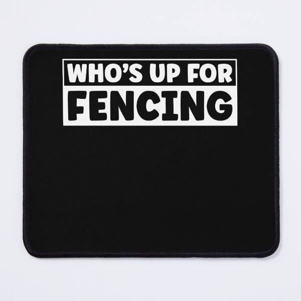 Item preview, Who's up For Fencing Funny Fencer Men designed and sold by BlueBerry-Pengu.