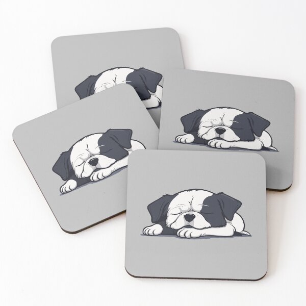 Item preview, Cute Sleeping Dog, Nap Master. designed and sold by twisted-dot.
