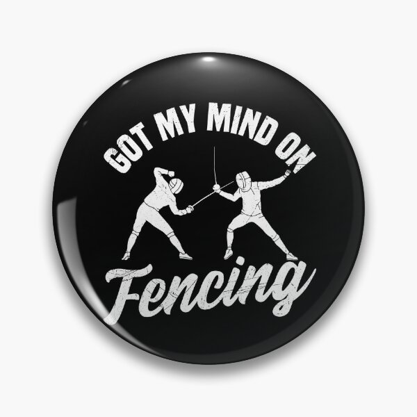 Item preview, Got my Mind on Fencing Men Fencer Funny designed and sold by BlueBerry-Pengu.