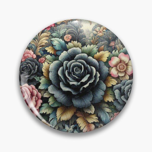 Item preview, Vibrant Black Roses in Rose Garden designed and sold by Illuministique.