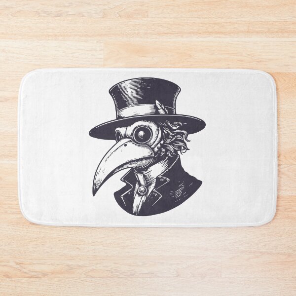 Item preview, Man wear Plague doctor mask designed and sold by AnnArtshock.