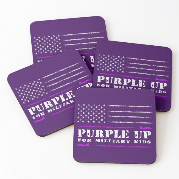 Item preview, Purple Up For Military Kids designed and sold by Wild-Co.