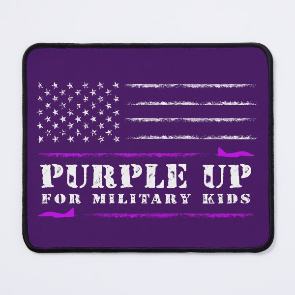 Item preview, Purple Up For Military Kids designed and sold by Wild-Co.