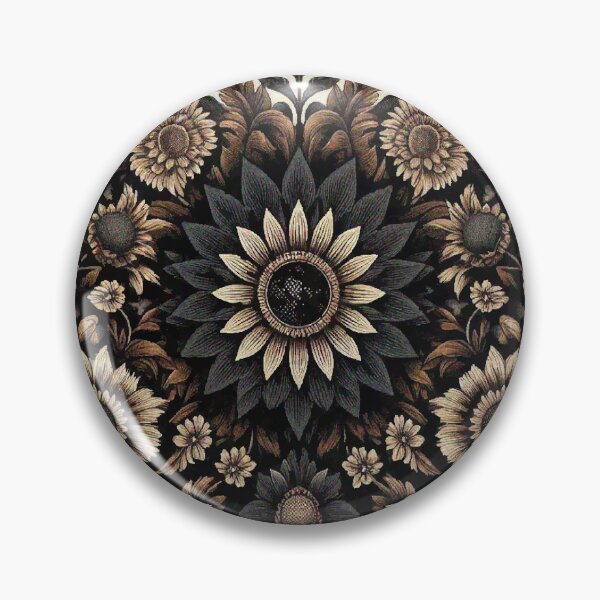 Item preview, Dark Summer SunFlower Garden designed and sold by Illuministique.