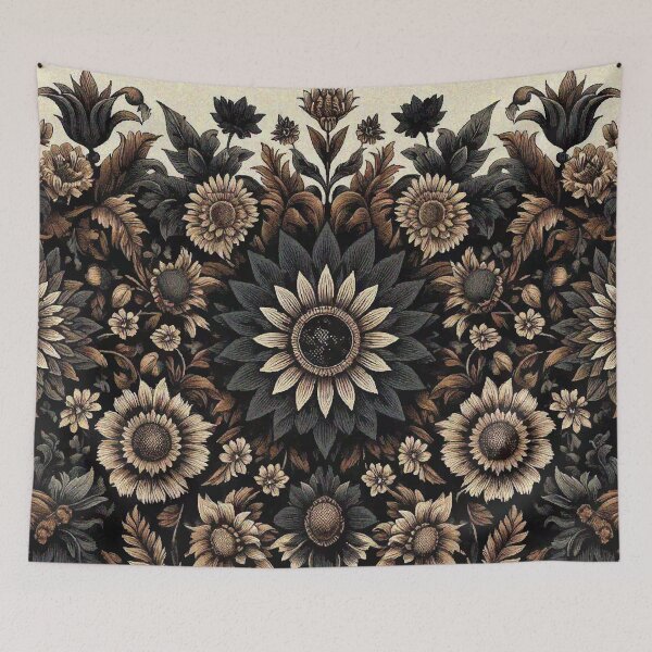 Item preview, Dark Summer SunFlower Garden designed and sold by Illuministique.