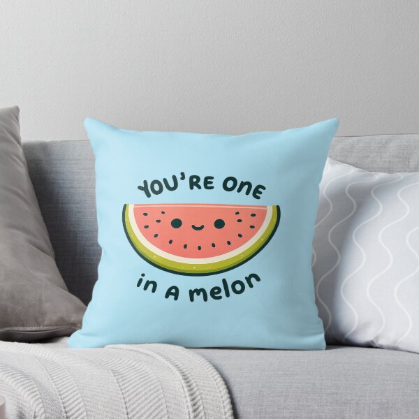Aperçu de l'œuvre You're One in a Melon - Charming Fruit Gift créée et vendue par UmbrellaStudio1.