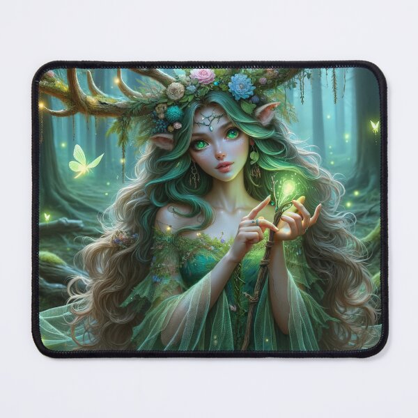 Item preview, Forest fairy with a deer antler designed and sold by AndreaMart.