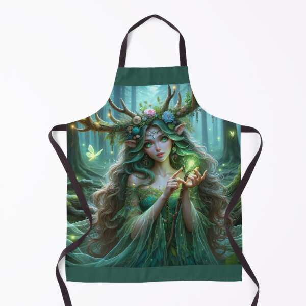 Item preview, Forest fairy with a deer antler designed and sold by AndreaMart.