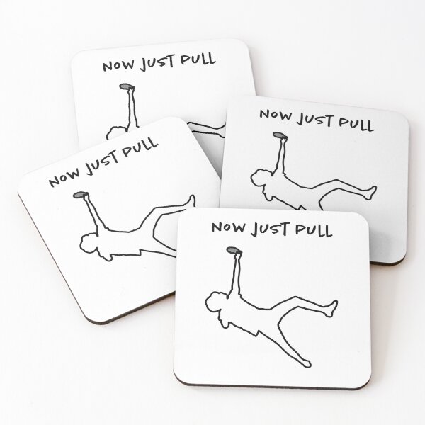 Item preview, Now Just Pull | Funny Climbing Designs designed and sold by bevandolon.