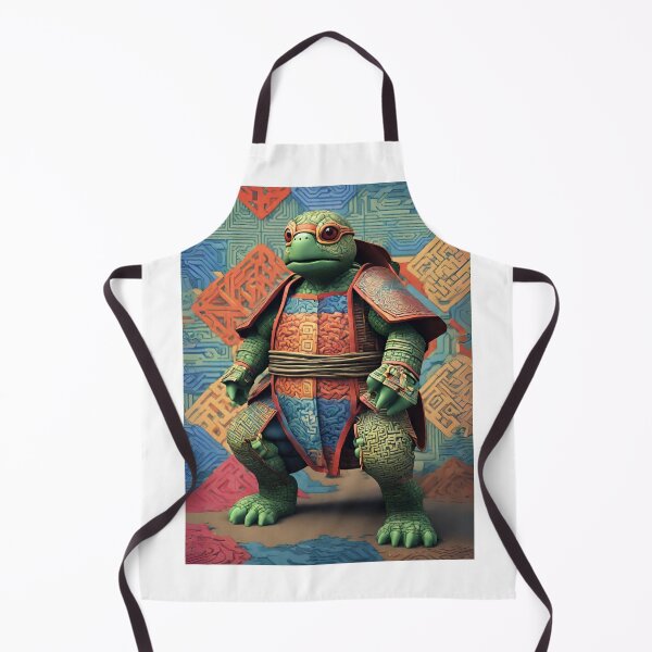 Item preview, 3D Colorful Turtle Illusion, Ninja Samurai Costume 1 designed and sold by gao7650.