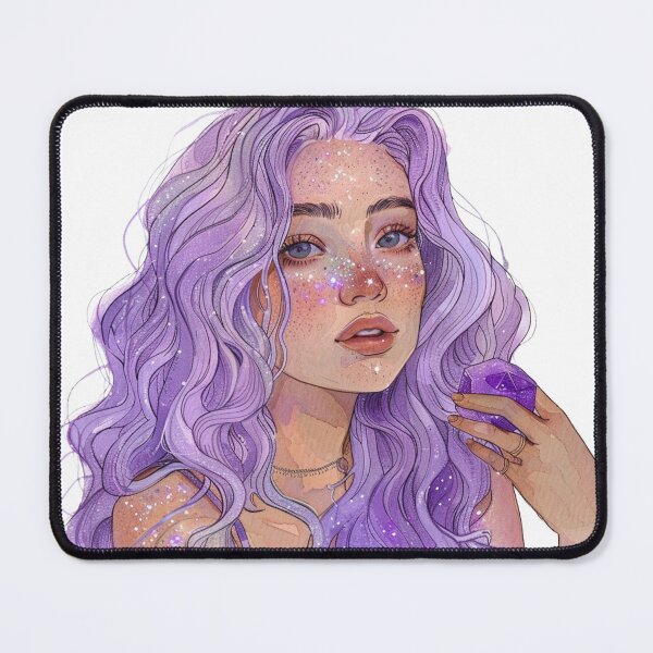 Item preview, Aquarius Amethyst Goddess designed and sold by EtherealShadows.