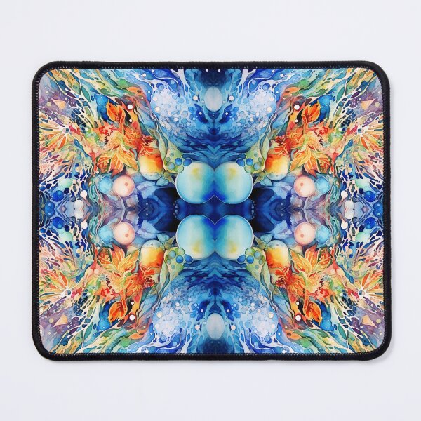 Item preview, Abstract multi coloured pattern designed and sold by LorrieBee.