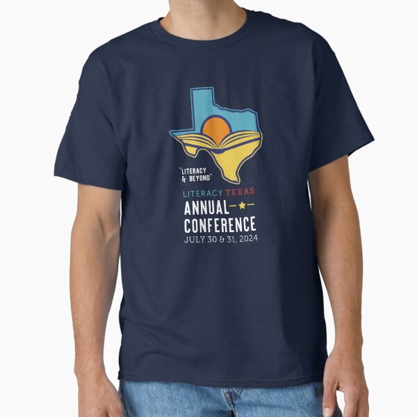 LitTX24: Literacy Texas Annual Conference 2024 - logo and theme (white text) Classic T-Shirt