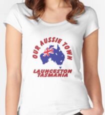 Launceston TAS Women's Fitted Scoop T-Shirt
